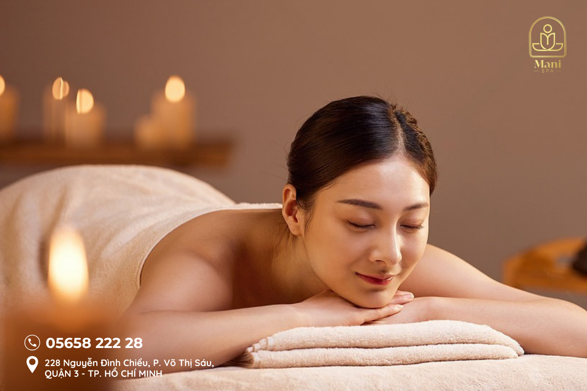 Gội đầu dưỡng sinh kết hợp massage cổ vai gáy - Mani Mani Spa 