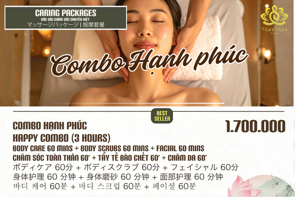 Combo Hạnh Phúc – Best Seller tại Mani Mani Spa 