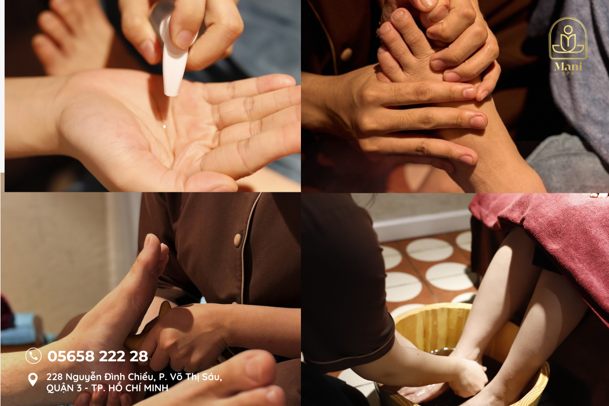 Massage chân thư giãn TP.HCM - Mani Mani Spa 